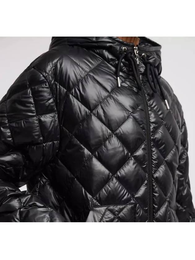 2F00011 595ZZ 999 CAMICIA Quilted Black Hooded Down Jacket - MONCLER - BALAAN 5