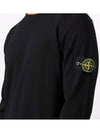 Light Wool Crewneck Knit Top Black - STONE ISLAND - BALAAN 5