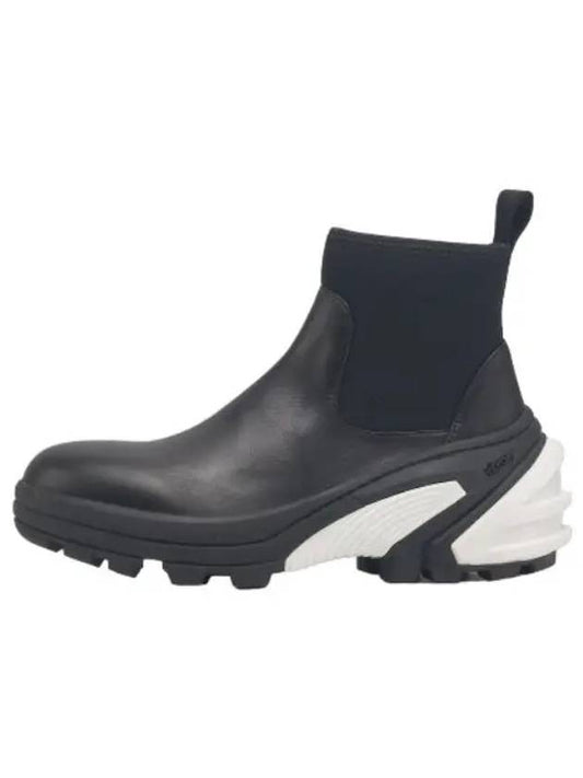 leather mid boots black white - 1017 ALYX 9SM - BALAAN 1