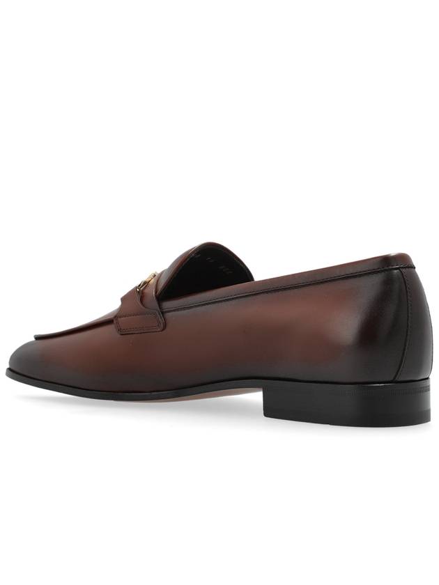 FERRAGAMO Shoes Balty Type Loafers, Men's, Brown - SALVATORE FERRAGAMO - BALAAN 5