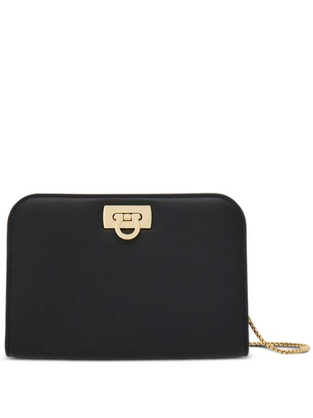 Diana Small Clutch Bag Black - SALVATORE FERRAGAMO - BALAAN 2