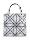 Lucent Matte Geometric Panel Tote Bag White - ISSEY MIYAKE - BALAAN 3