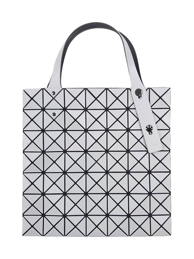 Lucent Matte Geometric Panel Tote Bag White - ISSEY MIYAKE - BALAAN 3