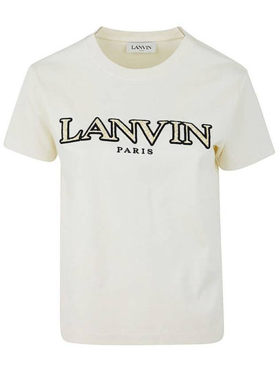 T-shirt RWTS0030J207E23 012 MILK - LANVIN - BALAAN 2