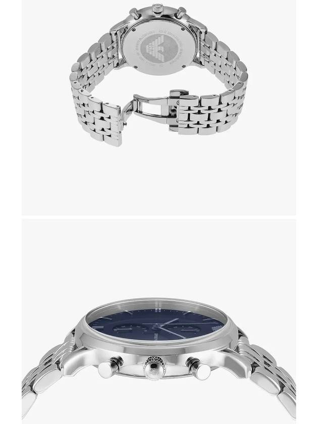 Men's Gianni Metal Watch Silver - EMPORIO ARMANI - BALAAN 4