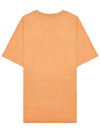 Surfing Foxes Short Sleeve T-shirt Orange - MAISON KITSUNE - BALAAN 3