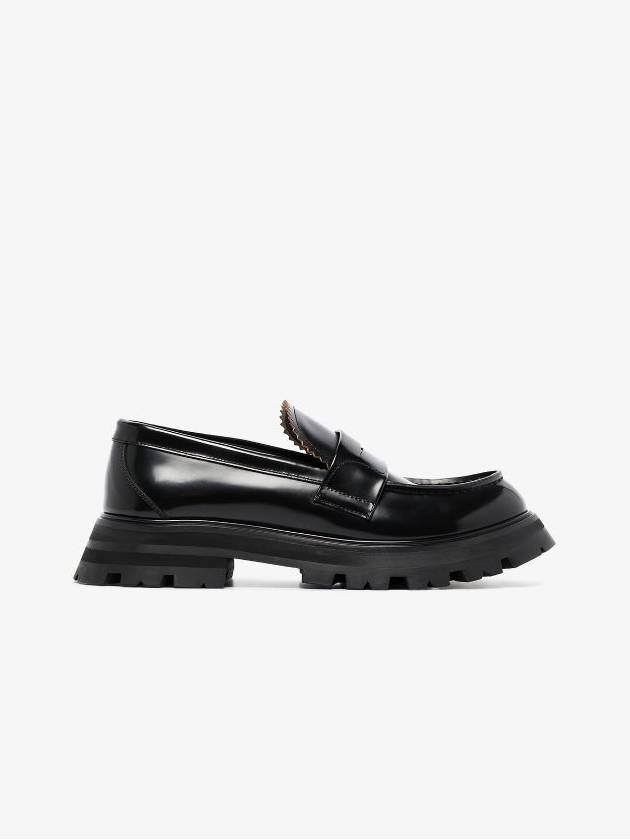 Chunky Sole Wonder Loafers Black - ALEXANDER MCQUEEN - BALAAN 10