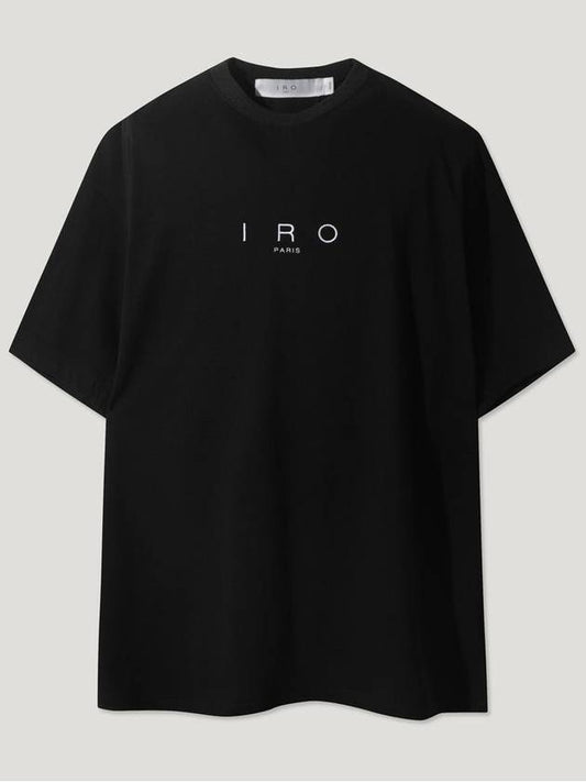 Restock Essential logo embroidered pig dyeing T shirt - IRO - BALAAN 1