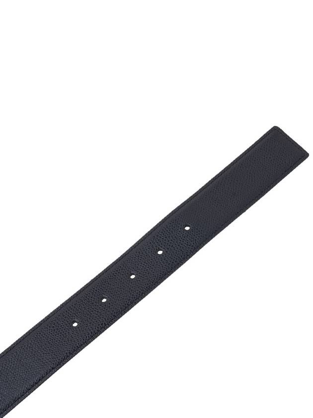 Reversible Leather Belt Black Dove Grey - FENDI - BALAAN 9