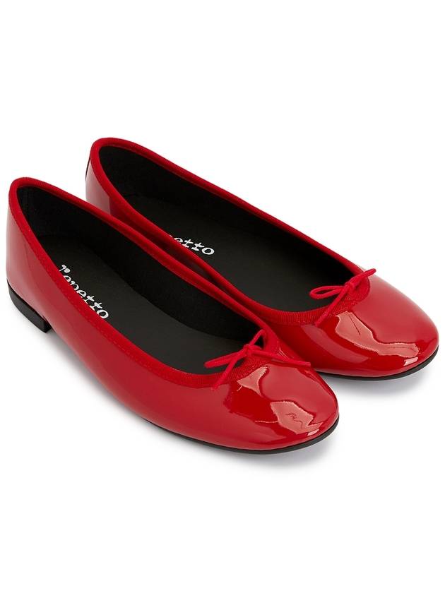 Cendrillon Sole Rubber Ballerina Red - REPETTO - BALAAN 4