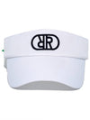 Ribbon sun visor sun cap BLACK - TRIMERE - BALAAN 1