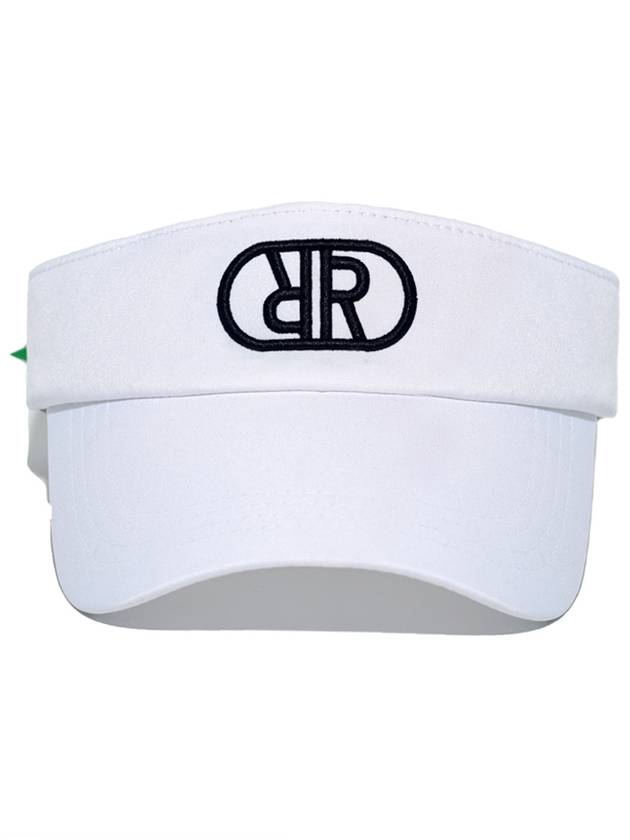 Ribbon sun visor sun cap BLACK - TRIMERE - BALAAN 1