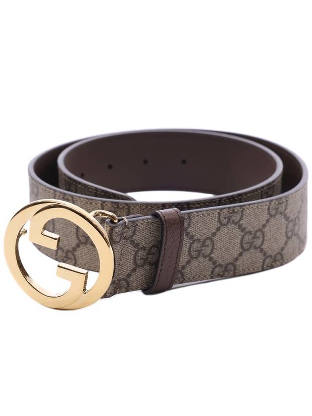 Blondie Belt Brown Beige Ebony - GUCCI - BALAAN 4