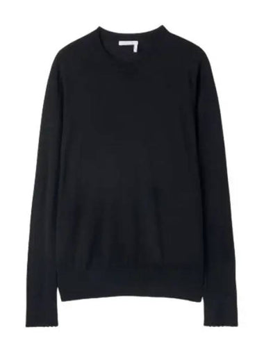 Superfine merino wool knit black - CHLOE - BALAAN 1