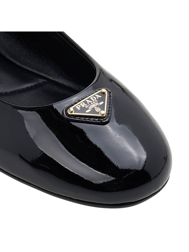 Patent Leather Ballerinas Black - PRADA - BALAAN 10