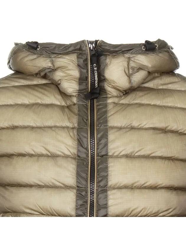 D.D. Shell Goggles Down Vest Beige - CP COMPANY - BALAAN 4