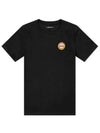 ANNAXOU logo patch crew neck short sleeve t-shirt black - ISABEL MARANT - BALAAN 2