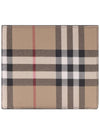 Check Pattern Half Halfwallet Beige - BURBERRY - BALAAN 2