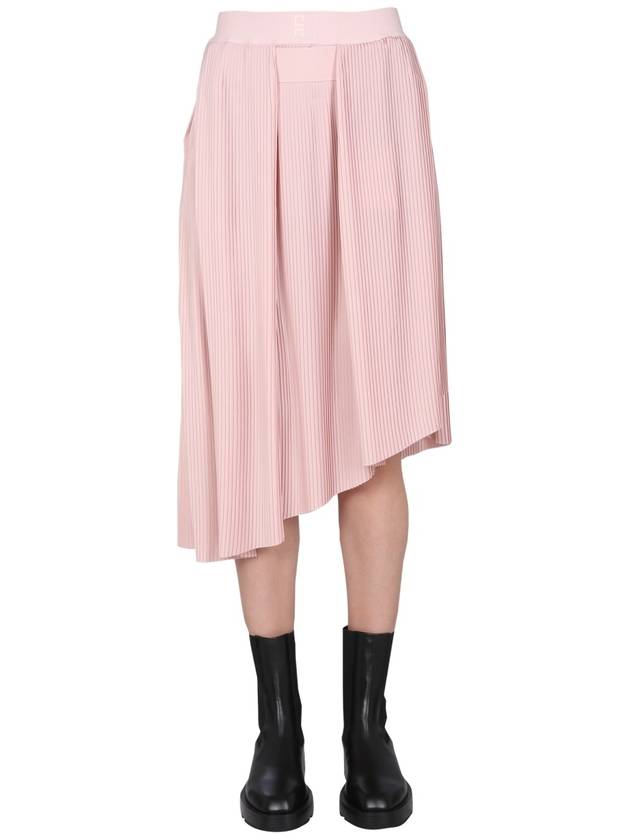 asymmetric pleated skirt - GIVENCHY - BALAAN 2