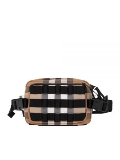 Paddy Check Belt Bag Brown - BURBERRY - BALAAN 2