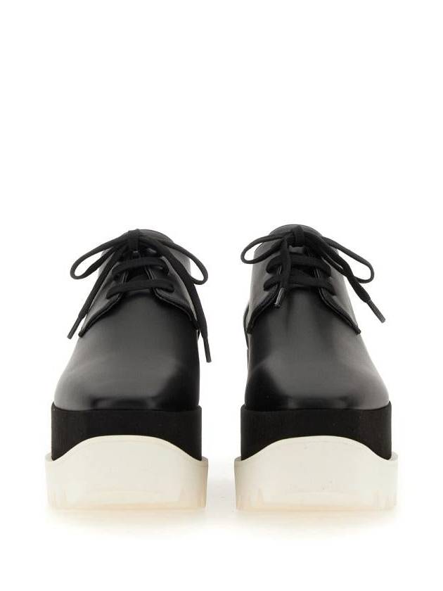 Ellis Logo Platform Derby Black - STELLA MCCARTNEY - BALAAN 5