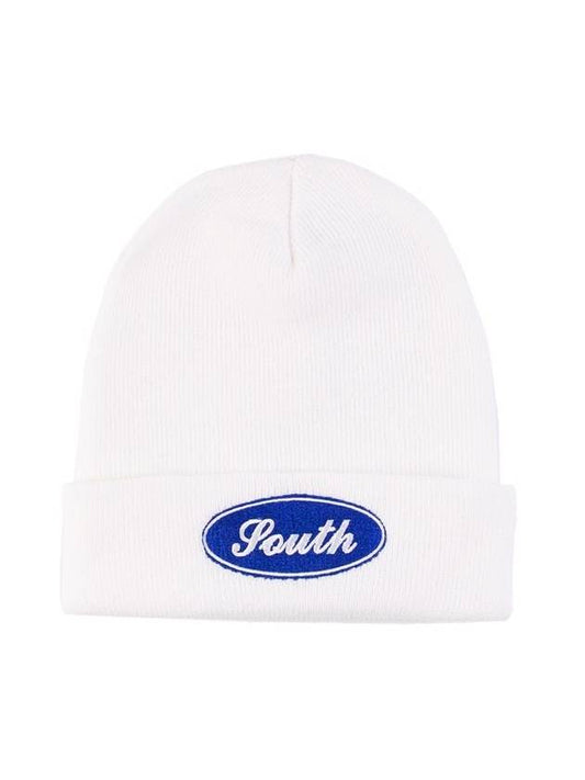 Circle Logo Beanie White 23FW022 - APEX DESIGN - BALAAN 2