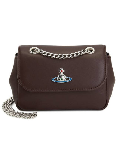 Small Pulse Women s Chain Cross Bag 5C01000DW L001L D408 - VIVIENNE WESTWOOD - BALAAN 2