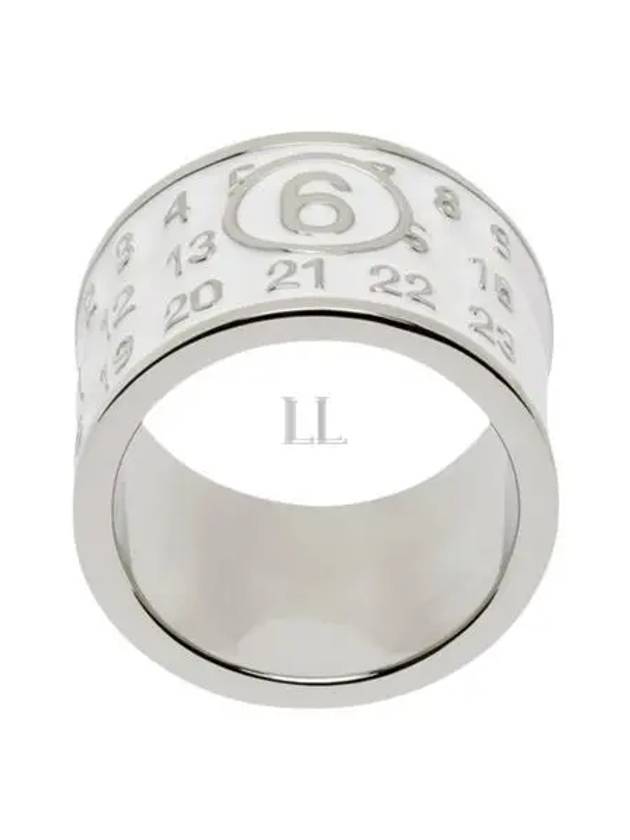 Numeric Minimal Signature Ring Silver - MAISON MARGIELA - BALAAN 2