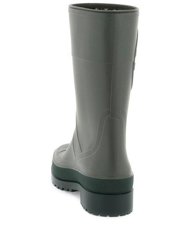 Diorunion Logo Rain Boots Grey - DIOR - BALAAN 4