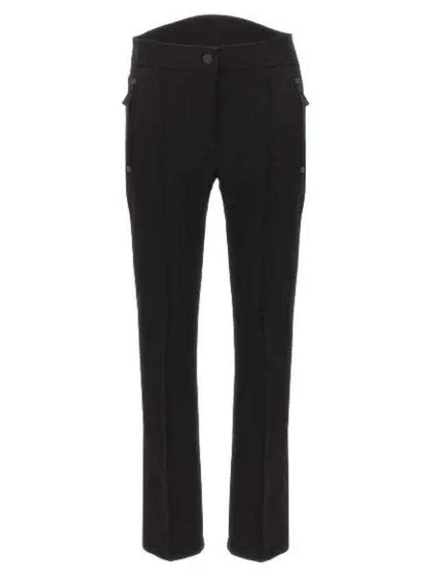 Grenoble Slim Fit Pants Black - MONCLER - BALAAN 2