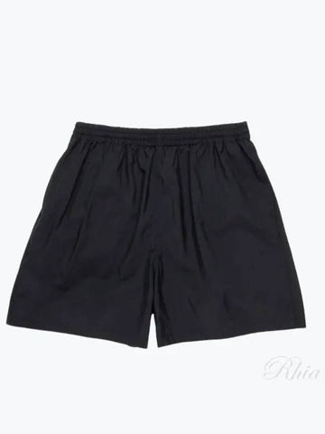 Wash Cotton Nylon Weather Easy Shorts Black A23SP03NW Washed - AURALEE - BALAAN 1