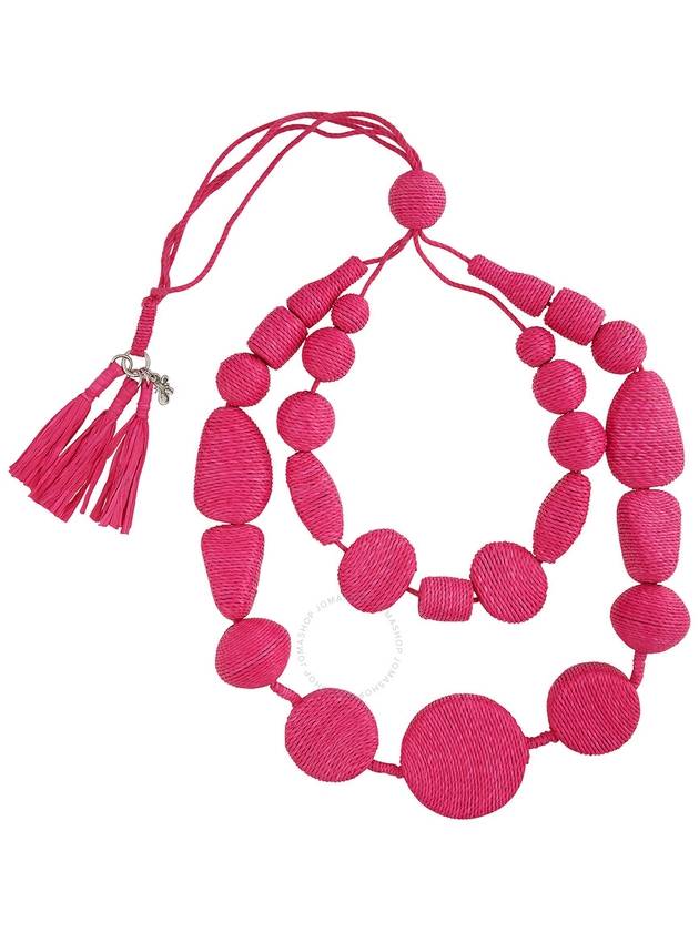 Max Mara Weekend Ladies Haway Necklace In Fuscia - MAX MARA - BALAAN 1