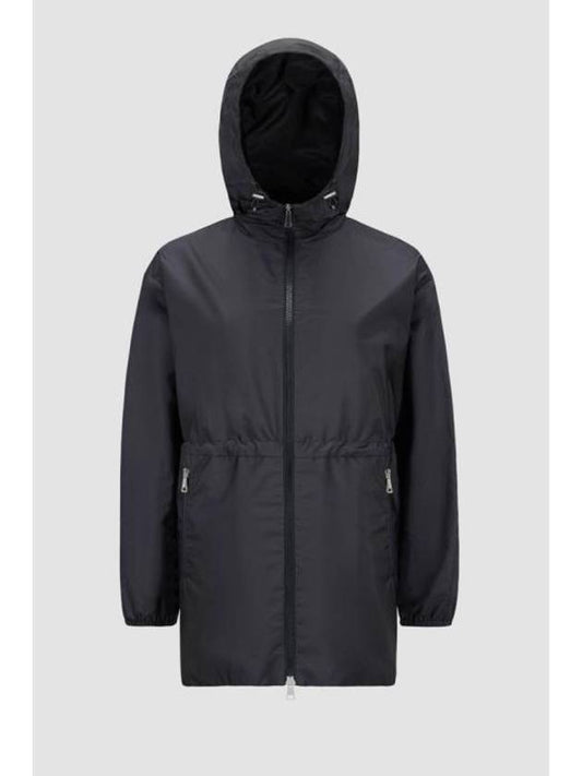 Wete Hooded Jacket Night Blue - MONCLER - BALAAN 2