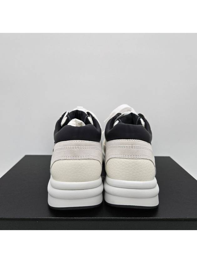 CC Logo Suede Tennis Low Top Sneakers Black - CHANEL - BALAAN 6