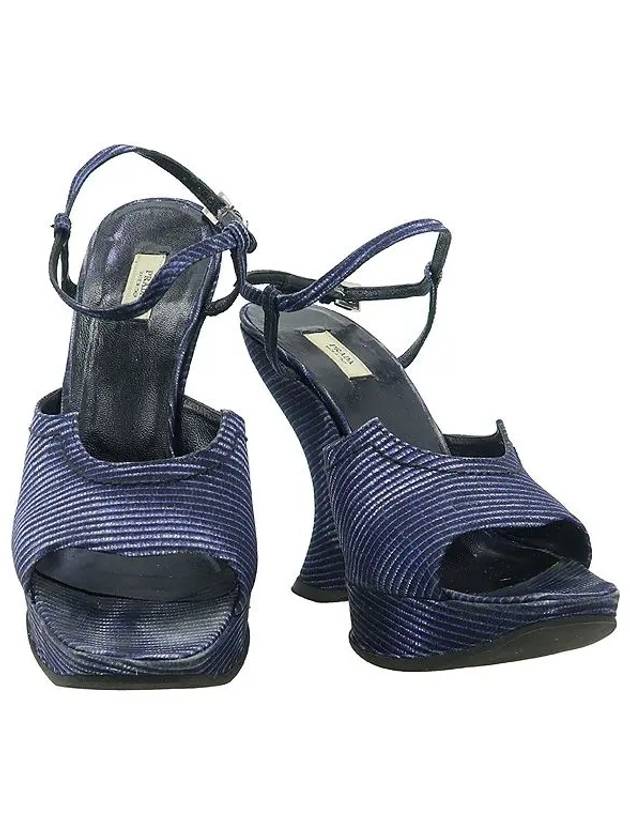 Smith Market blue color sandals women s shoes - PRADA - BALAAN 2