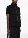 Seamless Tunnel Nylon Down Vest Black - STONE ISLAND - BALAAN 4