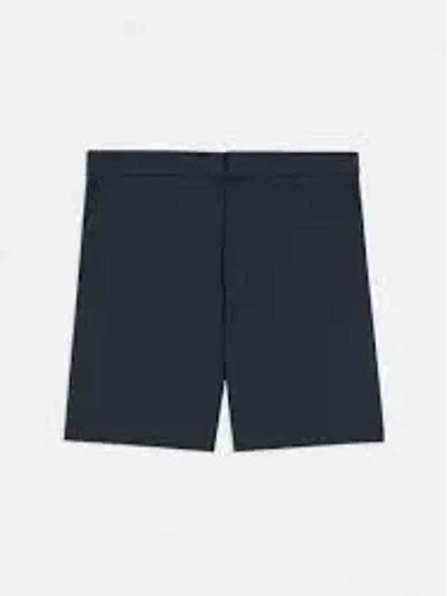 Performance Knit Tapered Drawstring Short Navy - THEORY - BALAAN 2