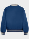 Loose Teddy Nylon Jacket Navy - CELINE - BALAAN 5