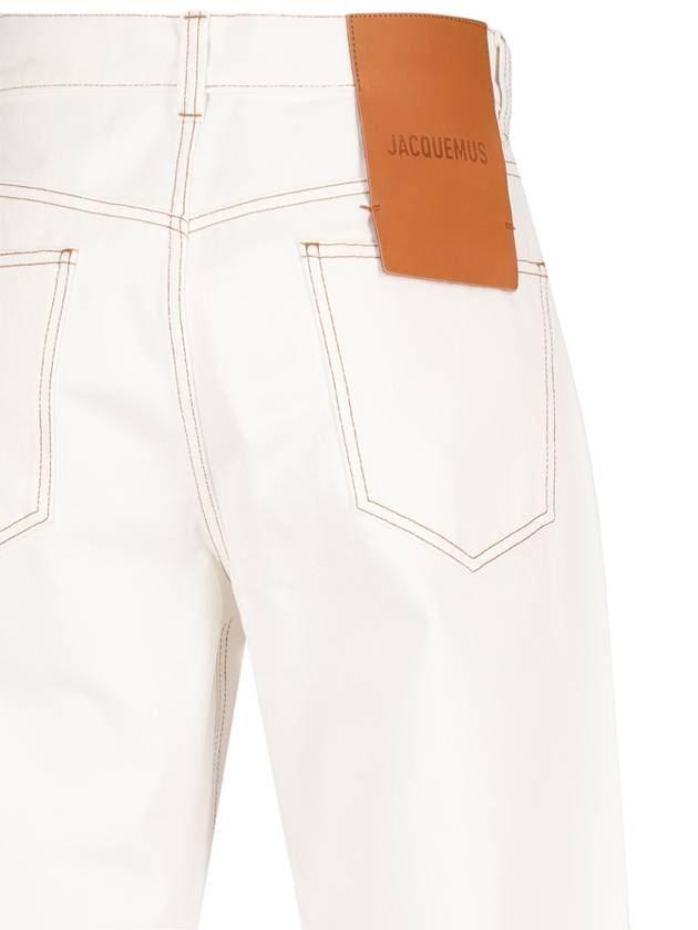 Denim Straight Pants 245DE028 151411C - JACQUEMUS - BALAAN 4