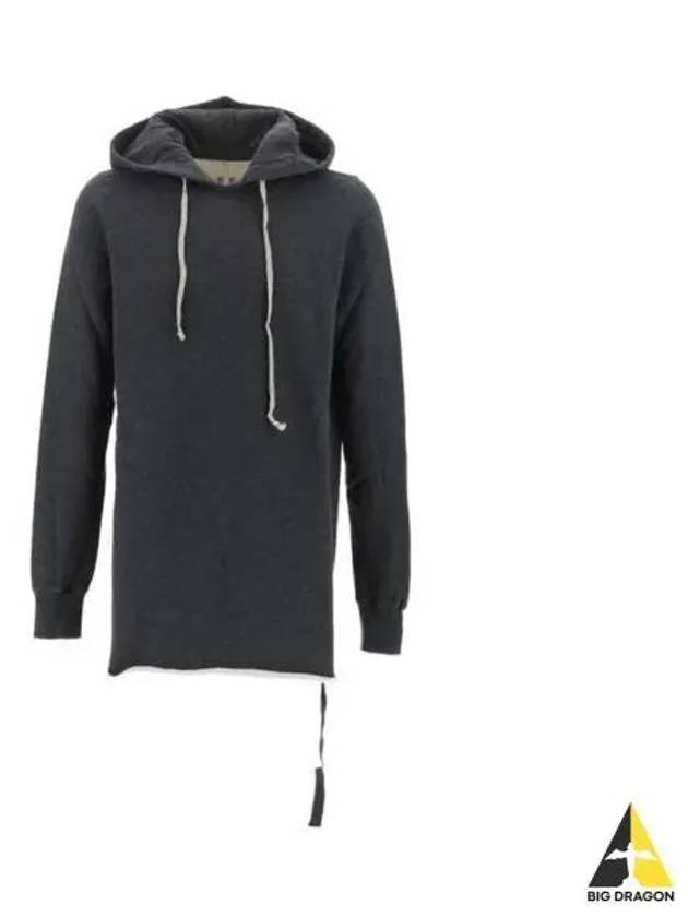 Rick Owens Dark Shadow Hooded Sweatshirt Black DU01C6285 - RICK OWENS - BALAAN 1