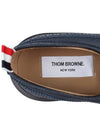 Pebbled Leather Derby Navy - THOM BROWNE - BALAAN 9