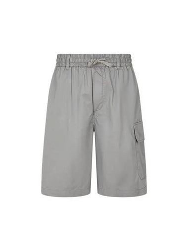 Men s Pocket Point Cotton Shorts Dark Gray 271309 - EMPORIO ARMANI - BALAAN 1