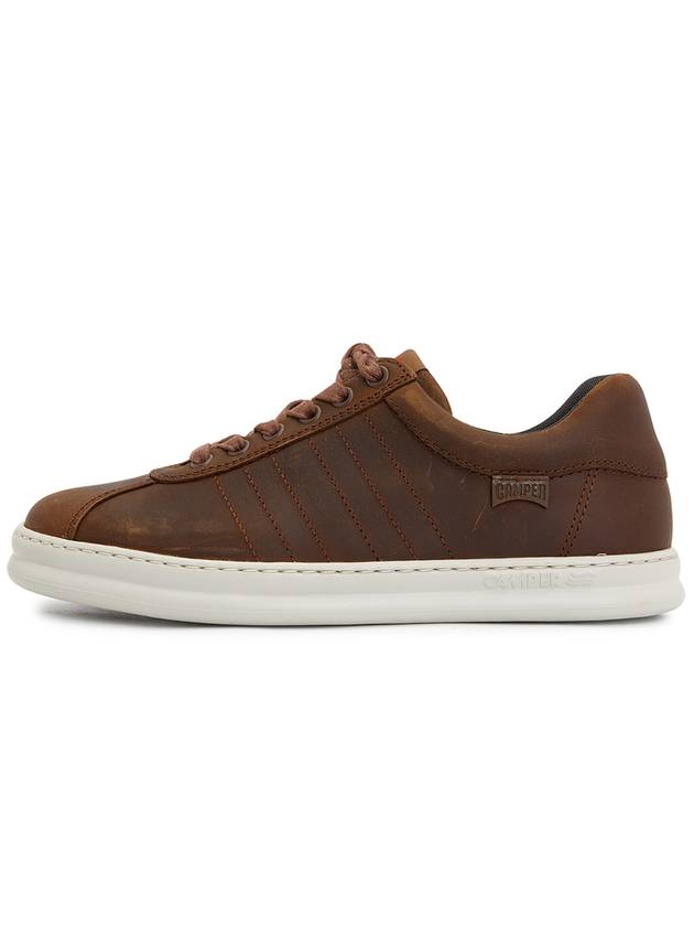 Runner Leather Low Top Sneakers Brown - CAMPER - BALAAN 5