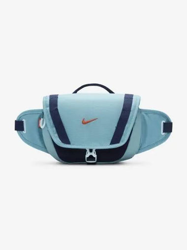 Hike Fanny Pack 4L Denim Turquoise Midnight Navy Vintage Coral DJ9681 464 - NIKE - BALAAN 1