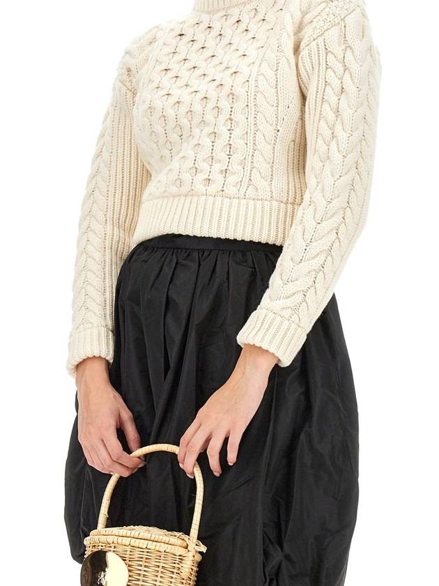 Patou Woven Sweater - PATOU - BALAAN 4