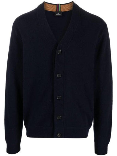 V-neck merino wool cardigan M2R535XL21935 - PAUL SMITH - BALAAN 1