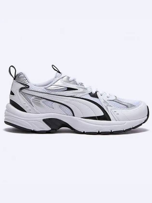 Millenio Tech Low Top Sneakers Black Silver White - PUMA - BALAAN 2