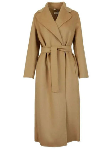 POLDO Long Wool Coat Camel 2429016043 045 - MAX MARA - BALAAN 1