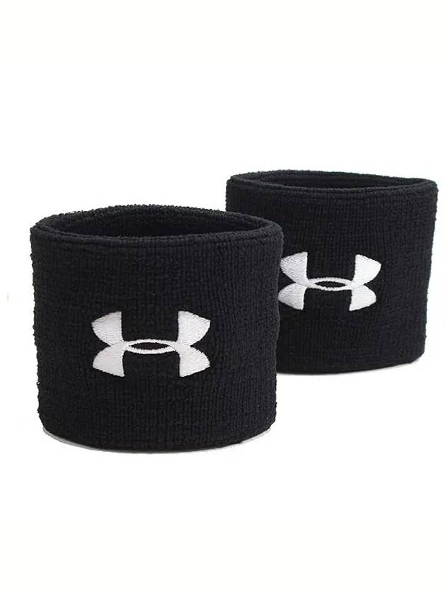 3 Inch Performance Wristband Black - UNDER ARMOUR - BALAAN 2