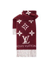 Reykjavik Scarf Bordeaux - LOUIS VUITTON - BALAAN 3